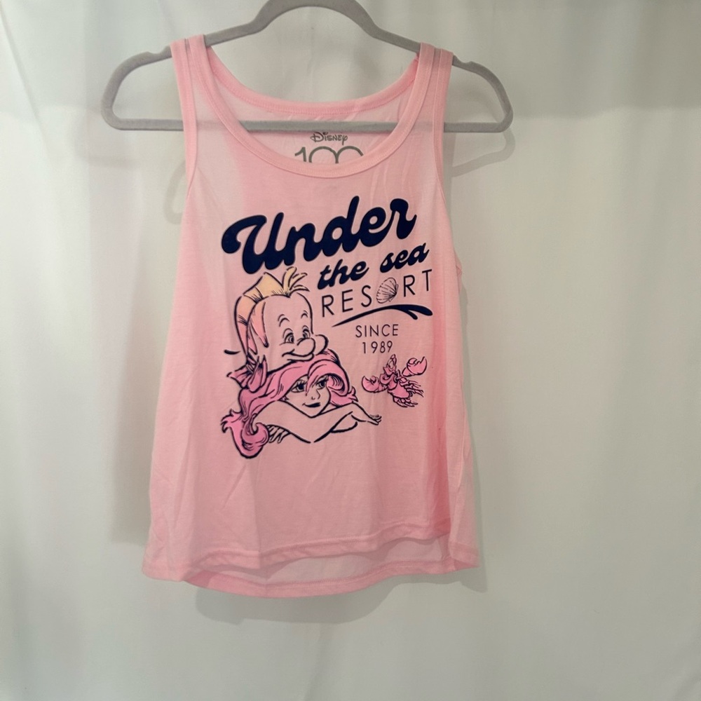 Disney Pink Graphic Tank Top